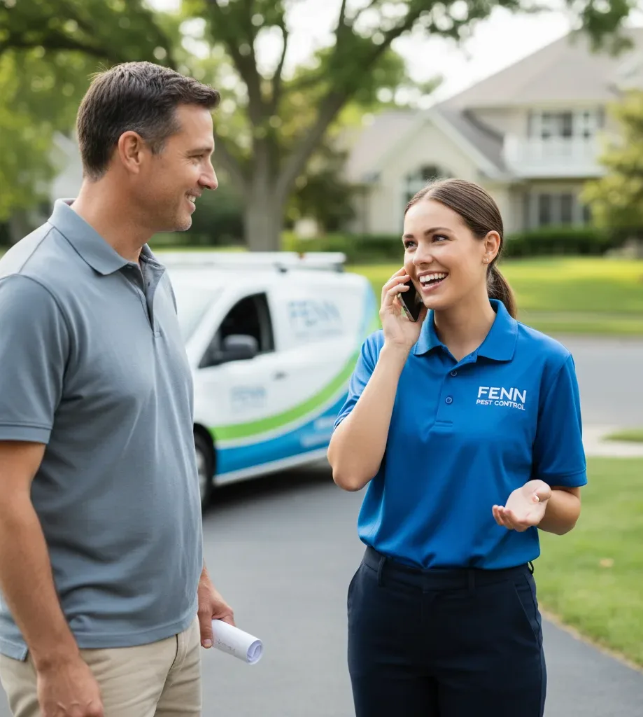 Fenn Pest Control customer support in Wernersville
